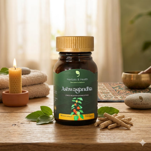 “Ashwagandha Natural – Reduce Estrés, Mejora Sueño y Energía”